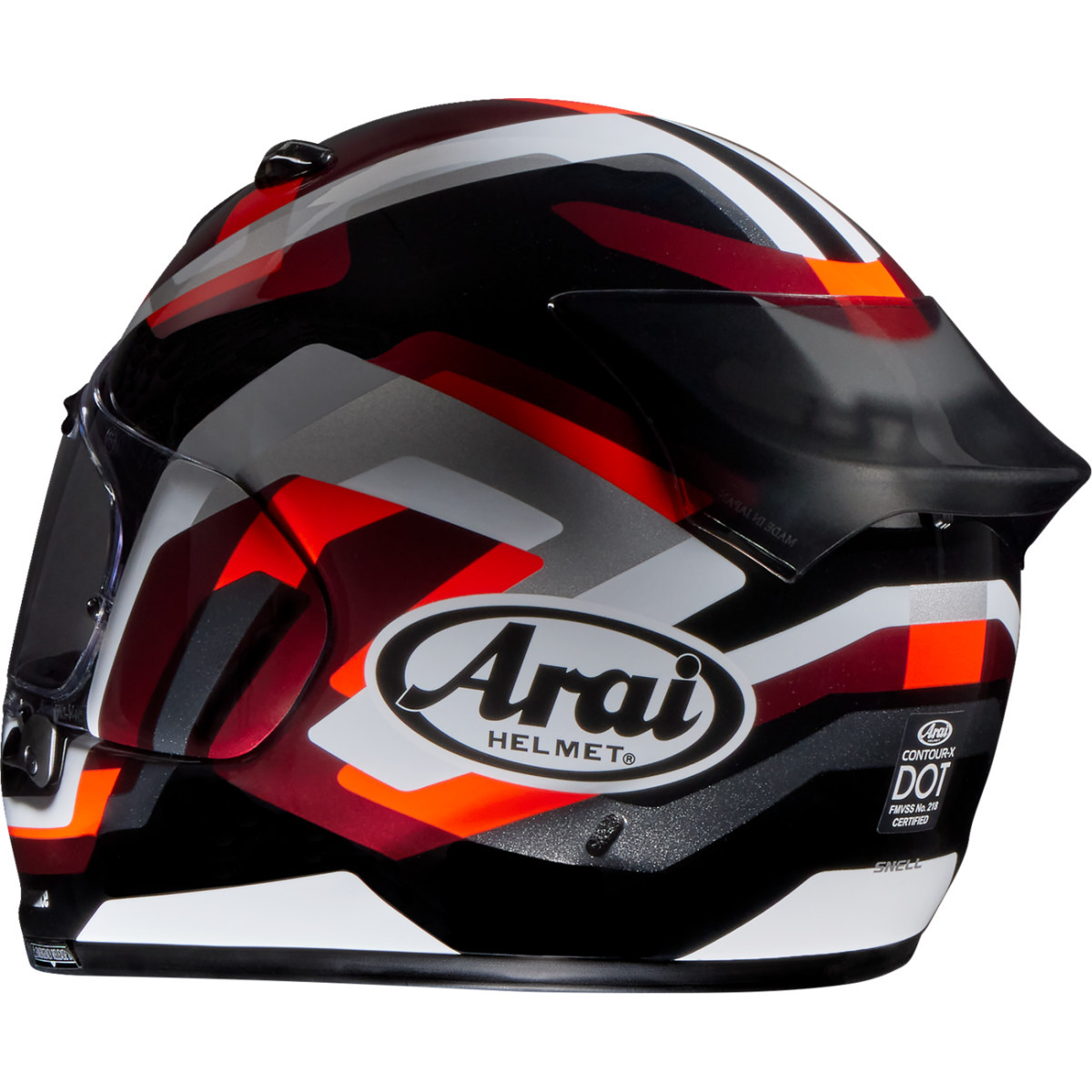Arai Helmets #0101-16072 - Contour-X Helmet - Snake - Red - 2XL