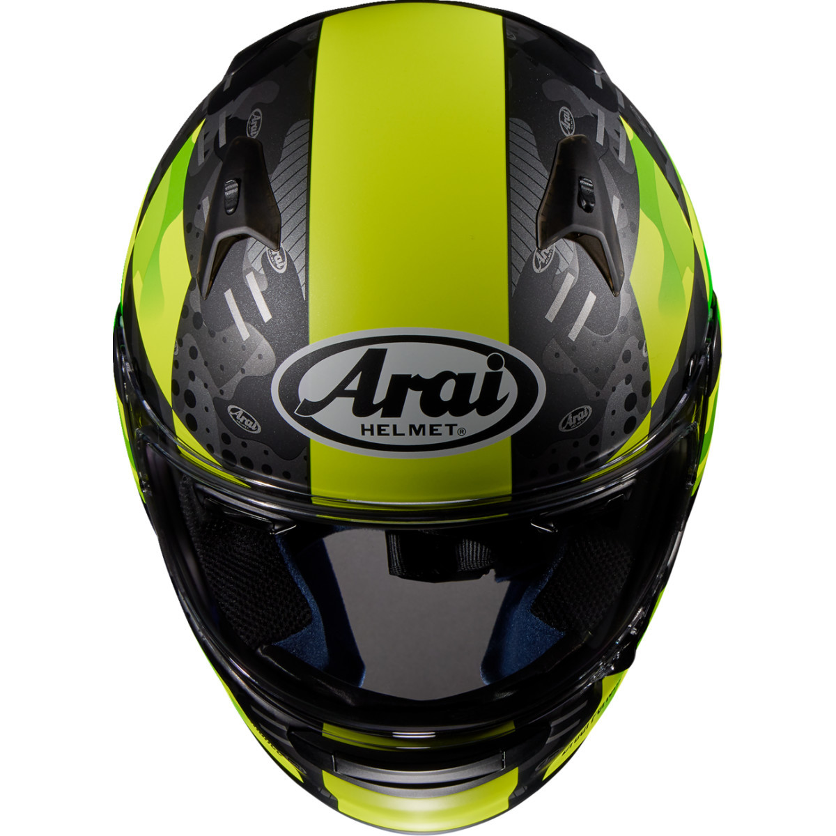 Arai Helmets #0101-15832 - Regent-X Helmet - Patch - Yellow Frost - 2XL