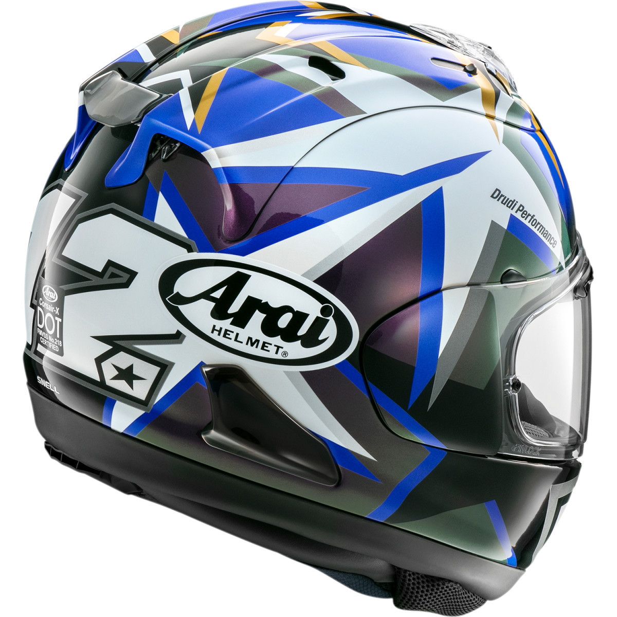 Arai Helmets #0101-15788 - Corsair-X Helmet - Vinales-5 - Large