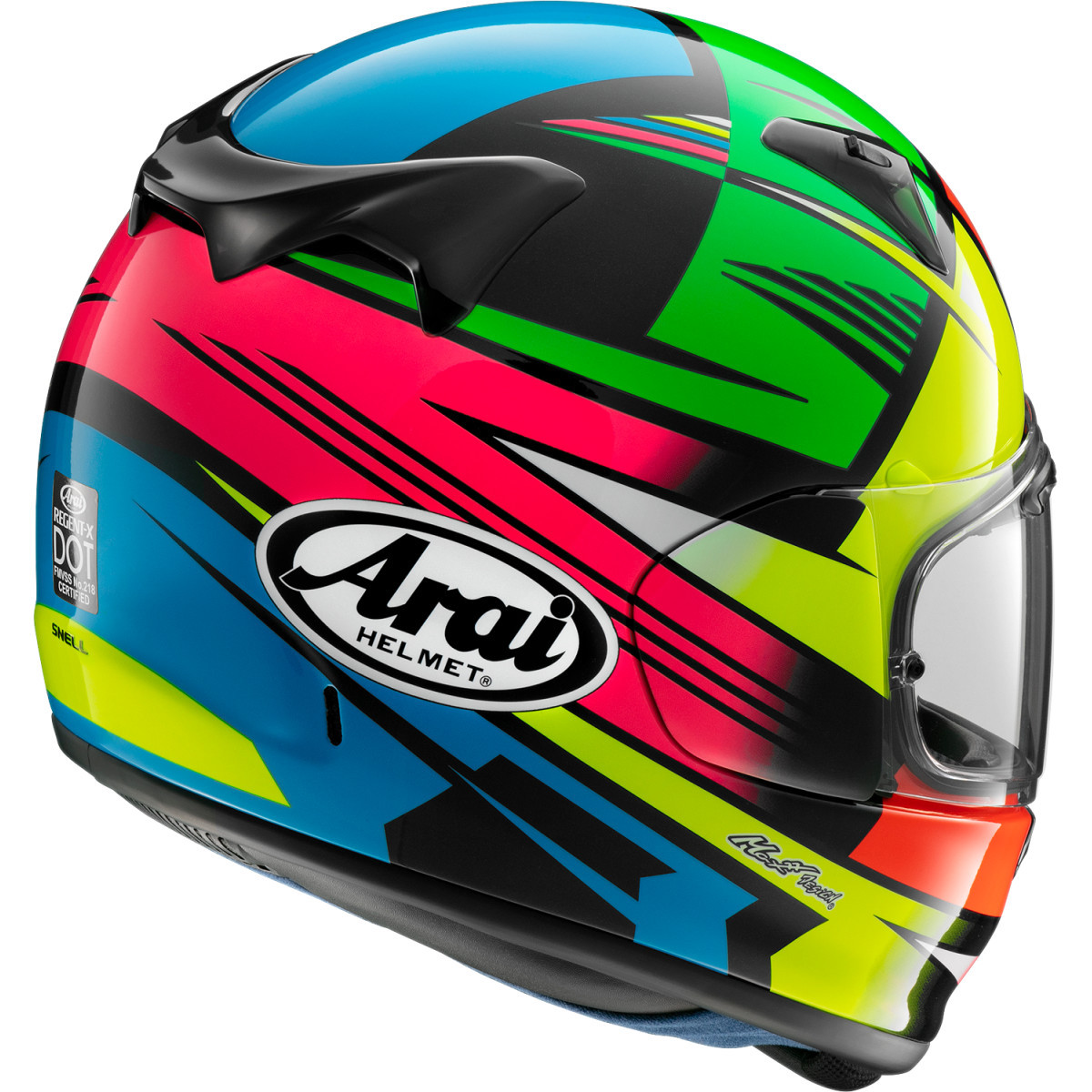 Arai Helmets #0101-15809 - Regent-X Helmet - Rock - Multi - XS
