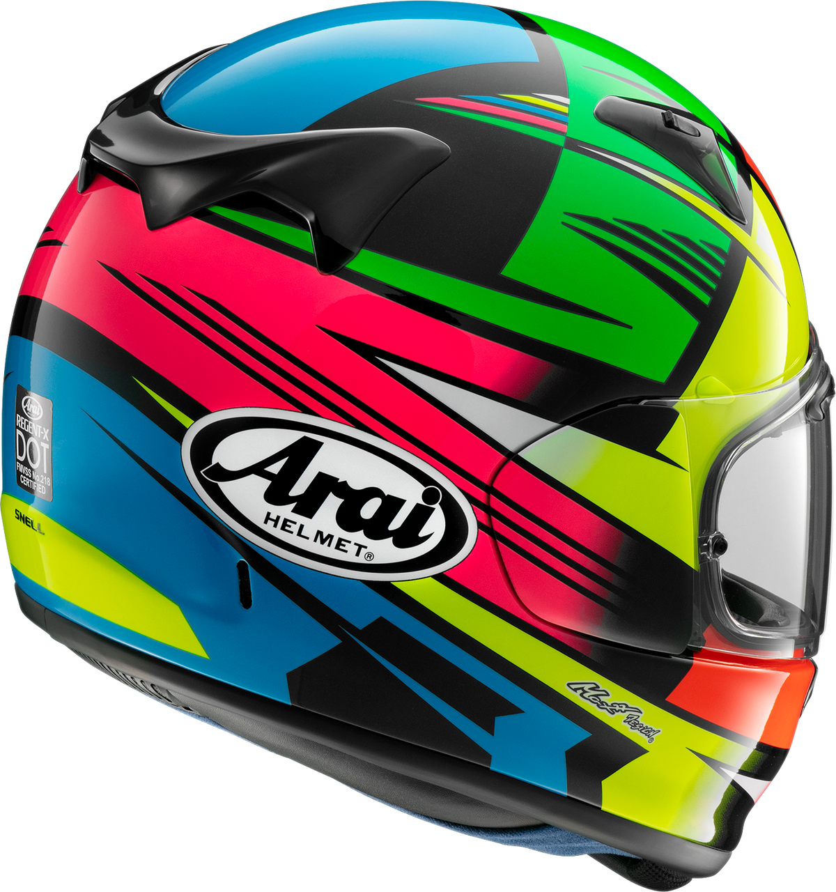Arai Helmets #0101-15811 - Regent-X Helmet - Rock - Multi - Medium
