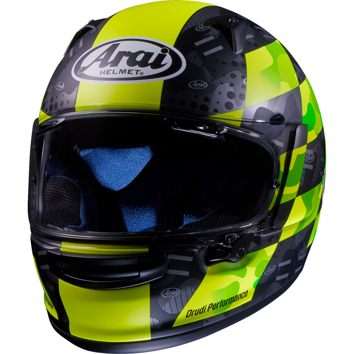 Arai Helmets #0101-15827 - Regent-X Helmet - Patch - Yellow Frost - XS
