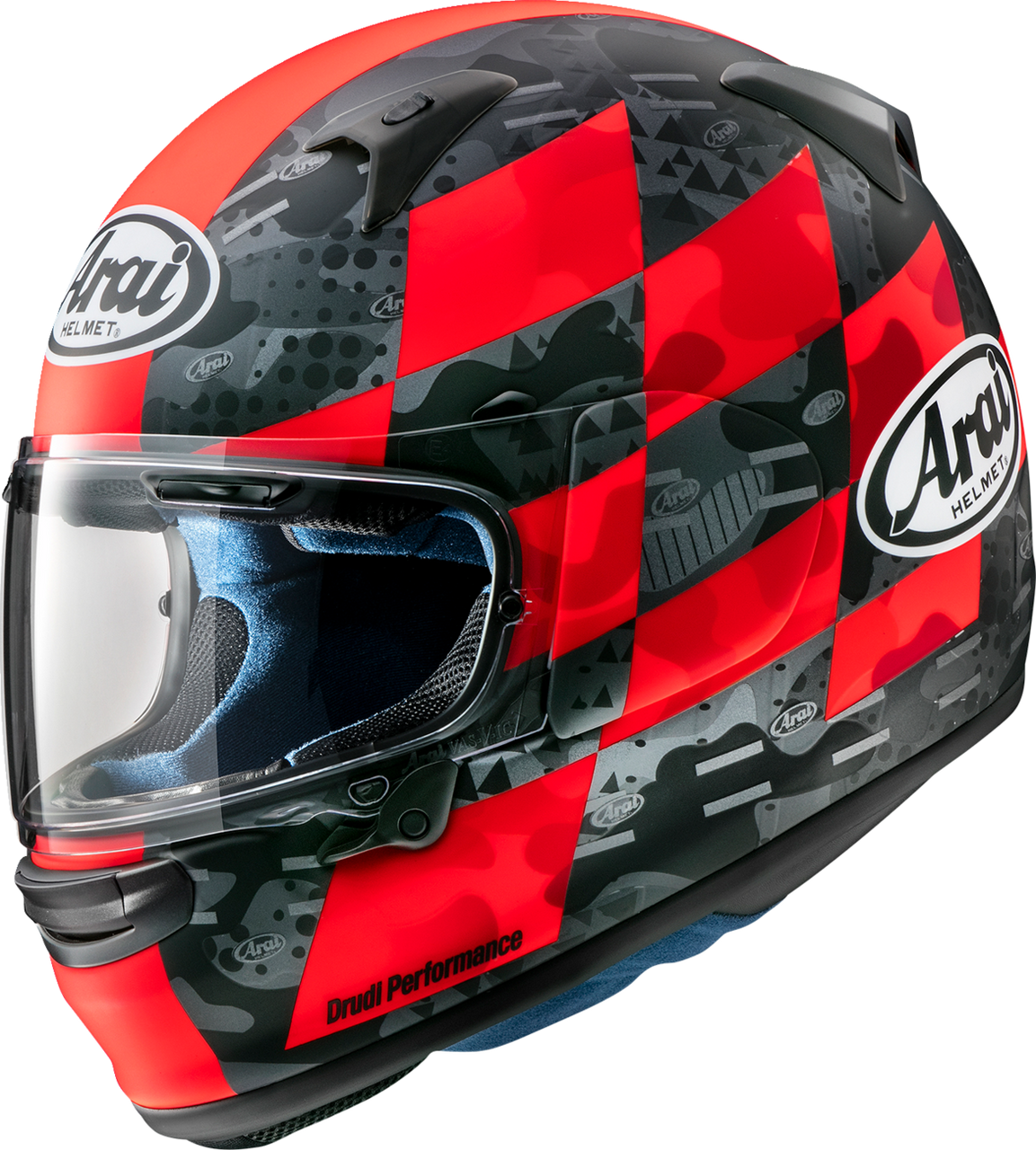Arai Helmets #0101-15833 - Regent-X Helmet - Patch - Red Frost - XS