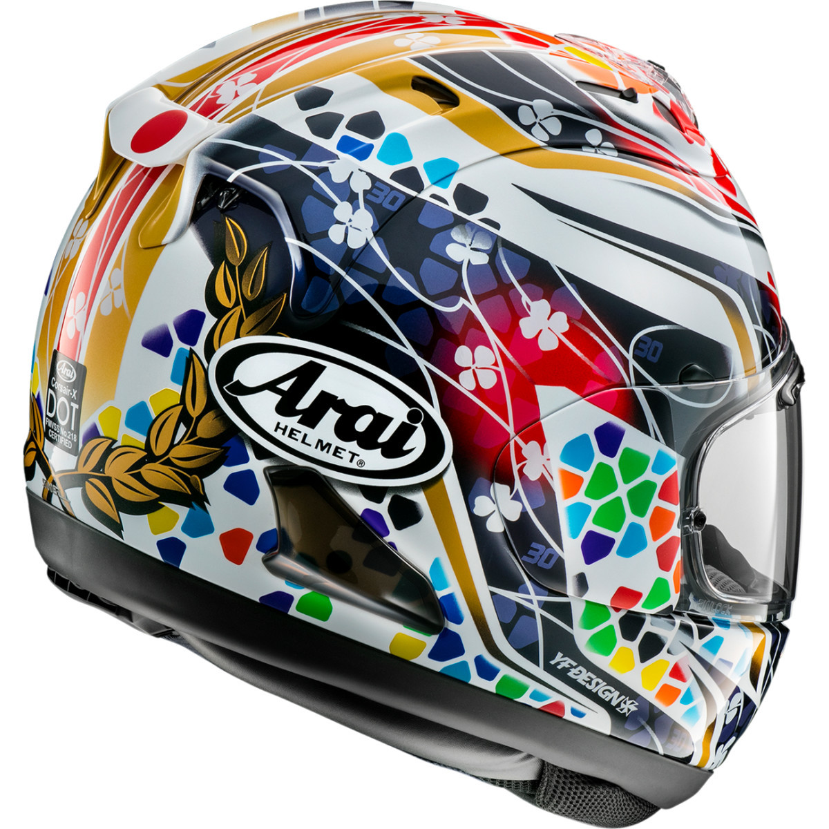 Arai Helmets #0101-15875 - Corsair-X Helmet - Nakagami-3 - XL