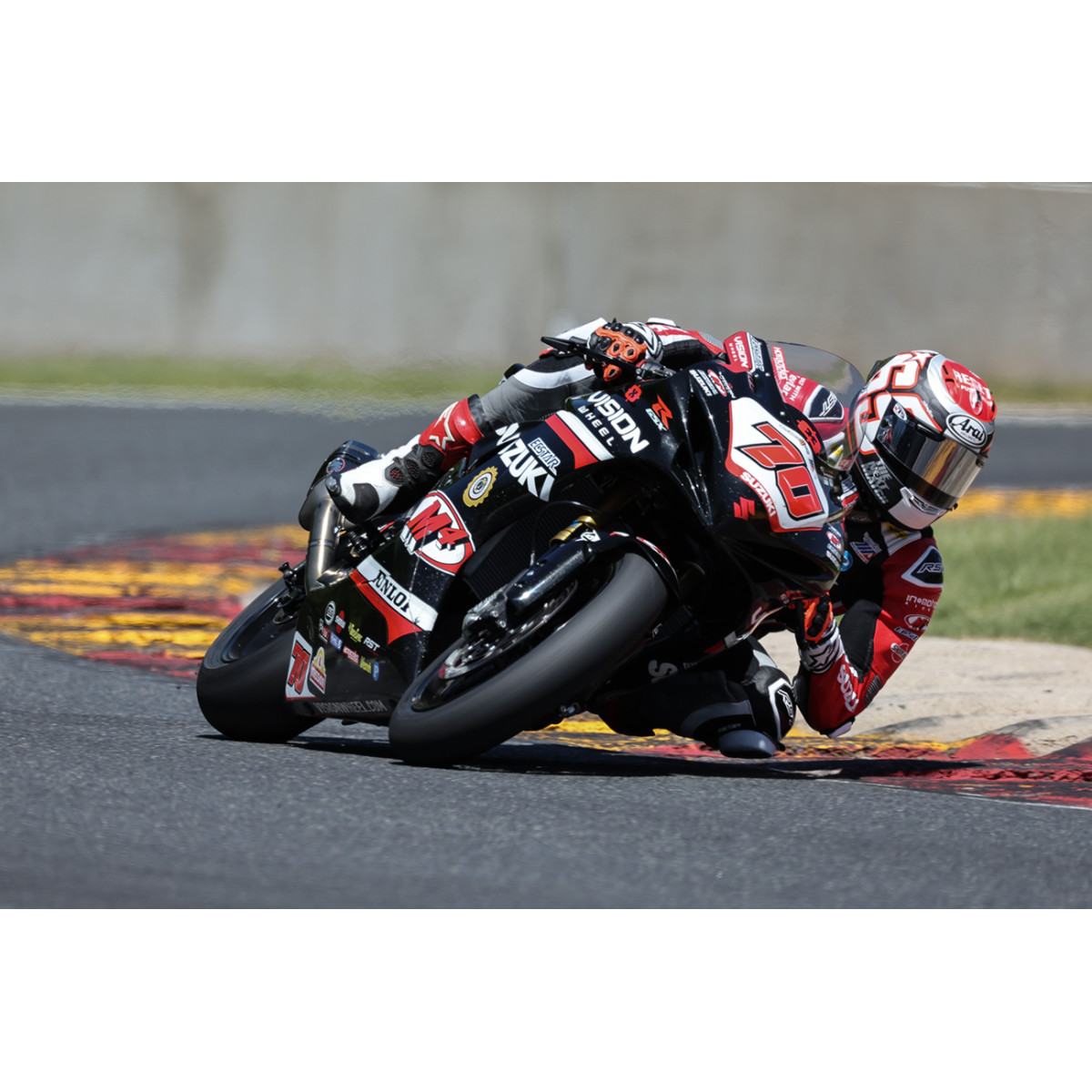 Arai Helmets #0101-15899 - Corsair-X Helmet - Nicky Reset - Frost - XL