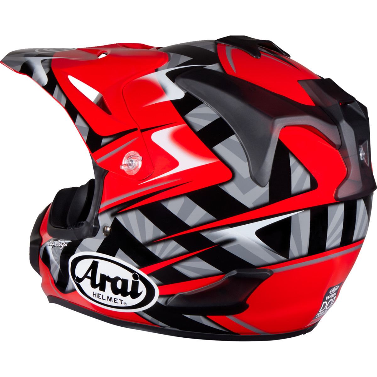 Arai Helmets #0110-8191 - VX-Pro4 Helmet - Scoop - Red - XS