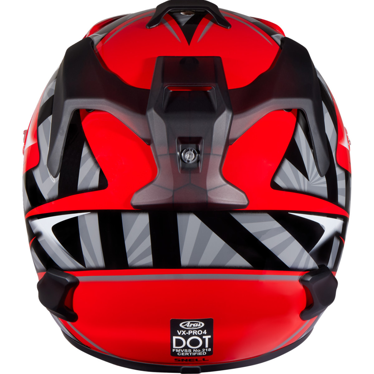 Arai Helmets #0110-8192 - VX-Pro4 Helmet - Scoop - Red - Small
