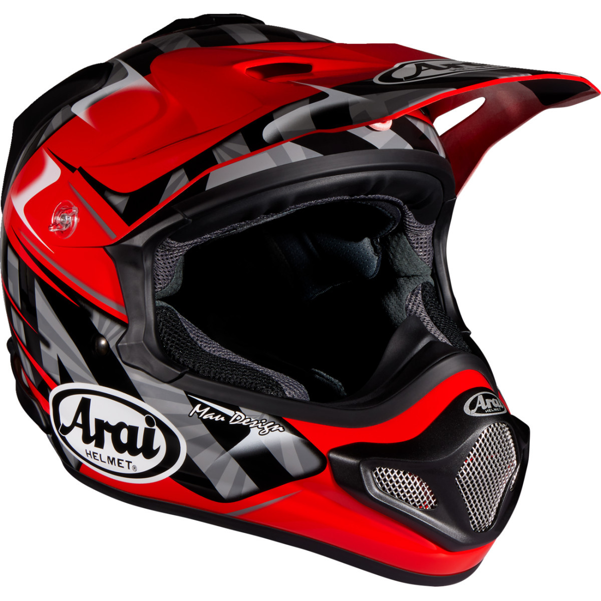 Arai Helmets #0110-8192 - VX-Pro4 Helmet - Scoop - Red - Small