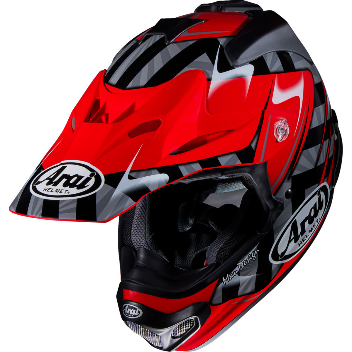 Arai Helmets #0110-8192 - VX-Pro4 Helmet - Scoop - Red - Small