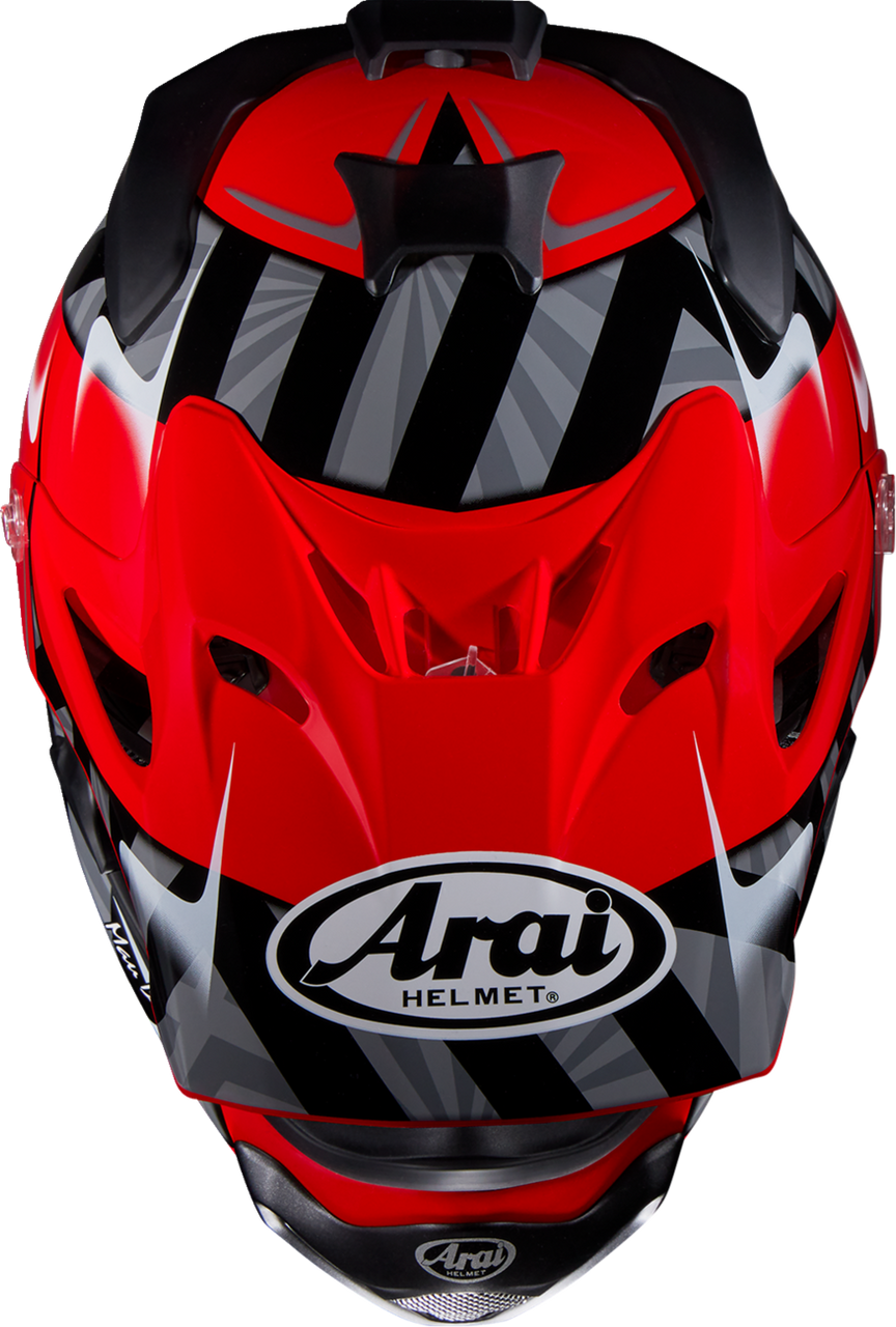 Arai Helmets #0110-8194 - VX-Pro4 Helmet - Scoop - Red - Large
