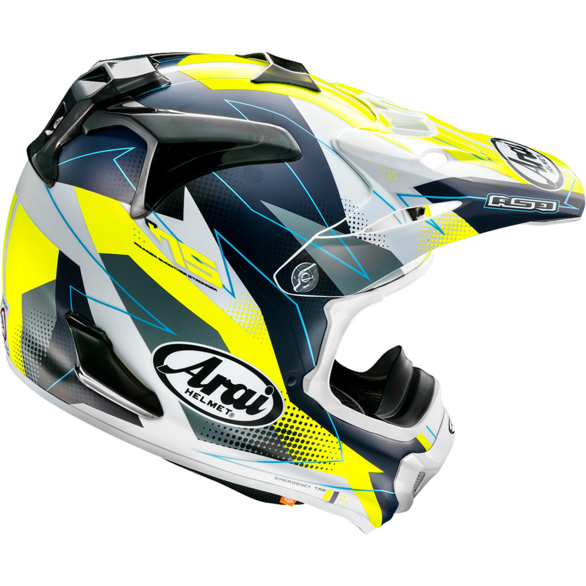 Arai Helmets #0110-8482 - VX-Pro4 Helmet - Resolute - Yellow - XS