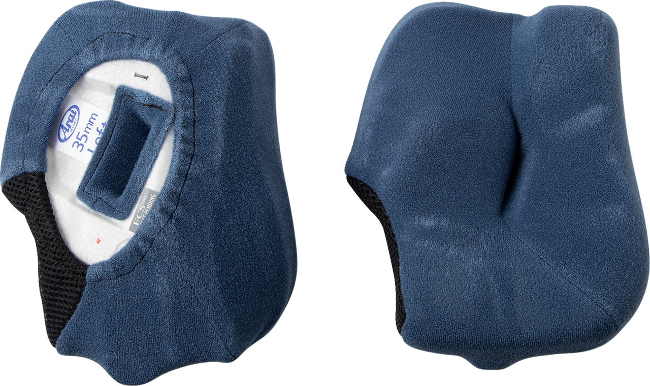 Arai Helmets #055721 - Regent-X Cheek Pads - 35 mm