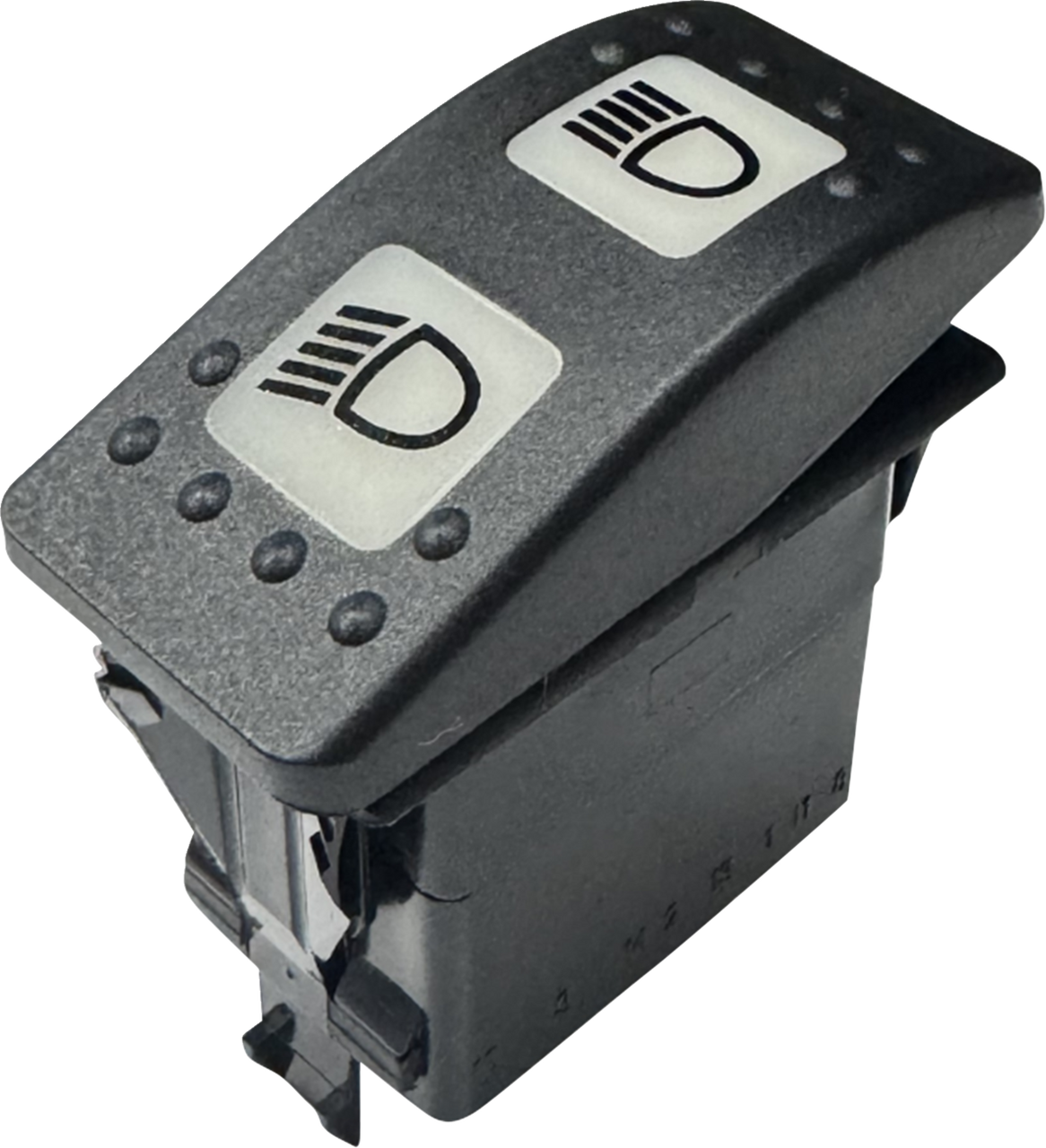 Custom Dynamics #CD-OR-SWITCH - Non-Interrupting 3-Position Lighted Rocker Switch - Shark Demon 2