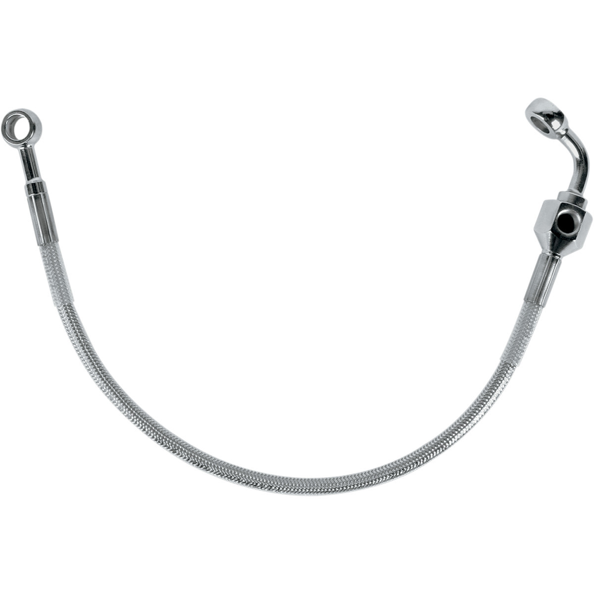 Drag Specialties - Brake Line - Rear - Stainless Steel