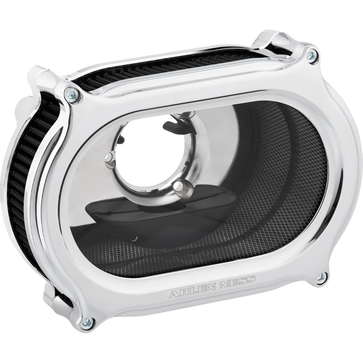 Arlen Ness #600-201 - Stage 2 Method™ Air Cleaner Kit - Chrome