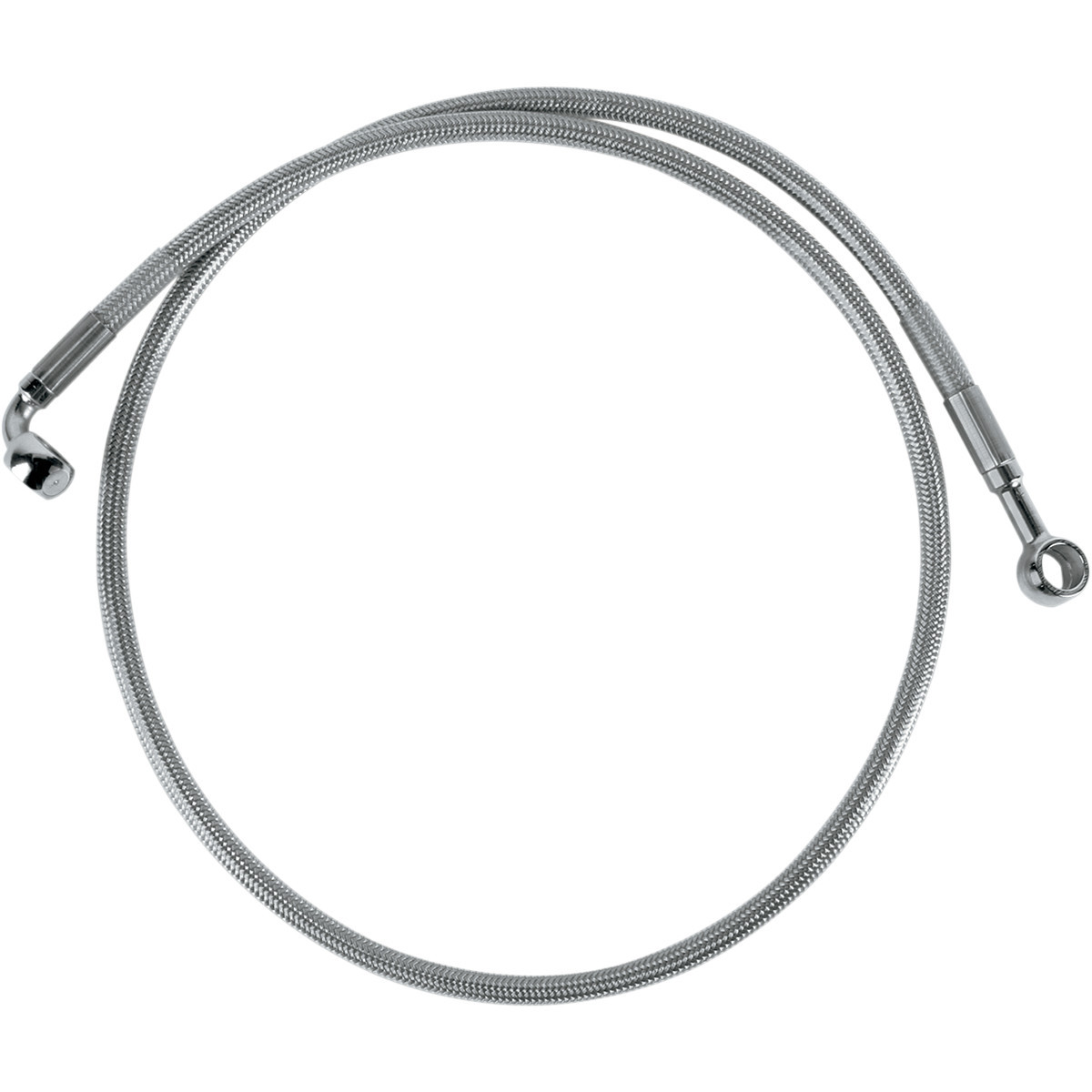 Drag Specialties - Brake Line - Front (Upper) - Stainless Steel