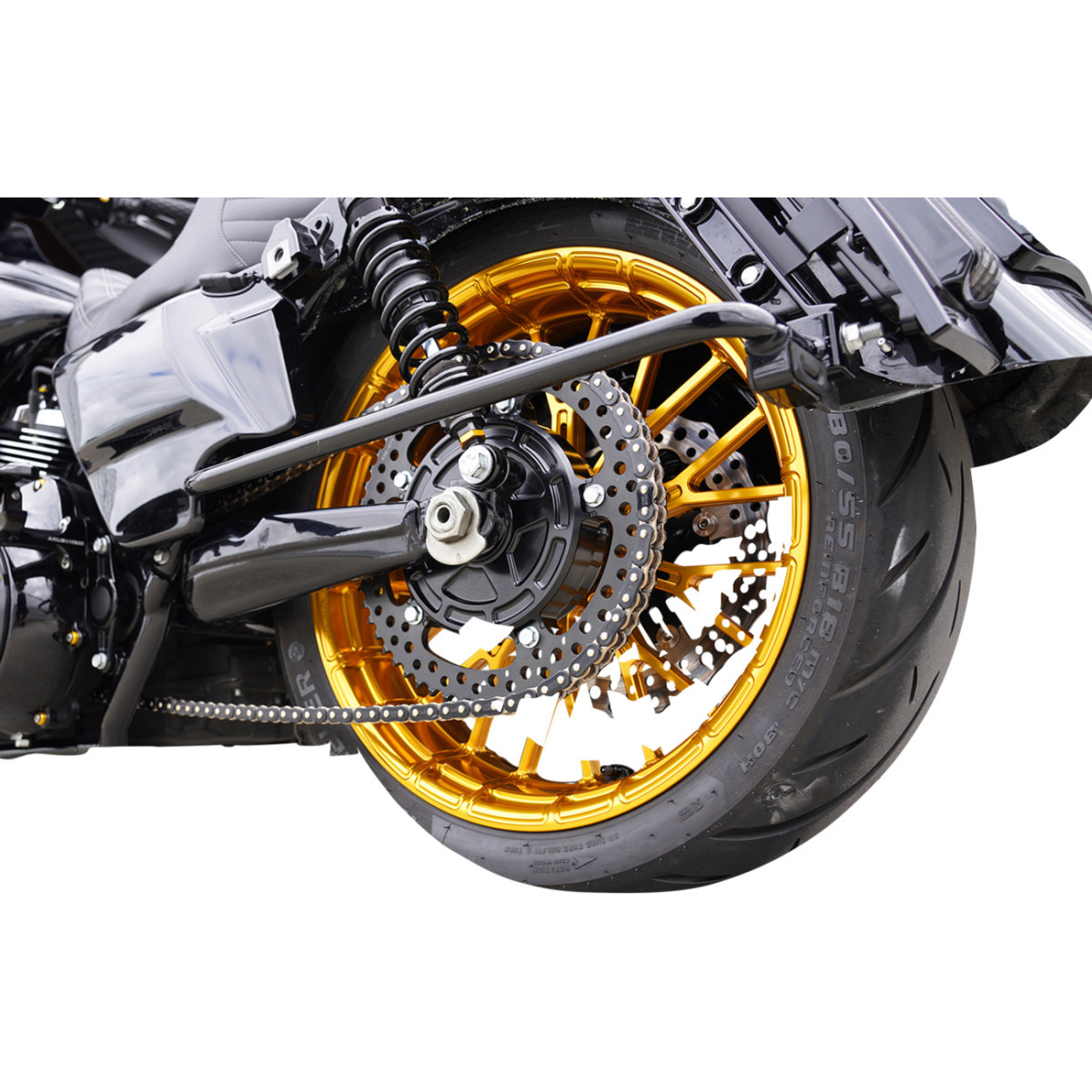 Arlen Ness #300-203 - Chain Drive Kit - 27/57 Tooth - Black - FLT/FLH
