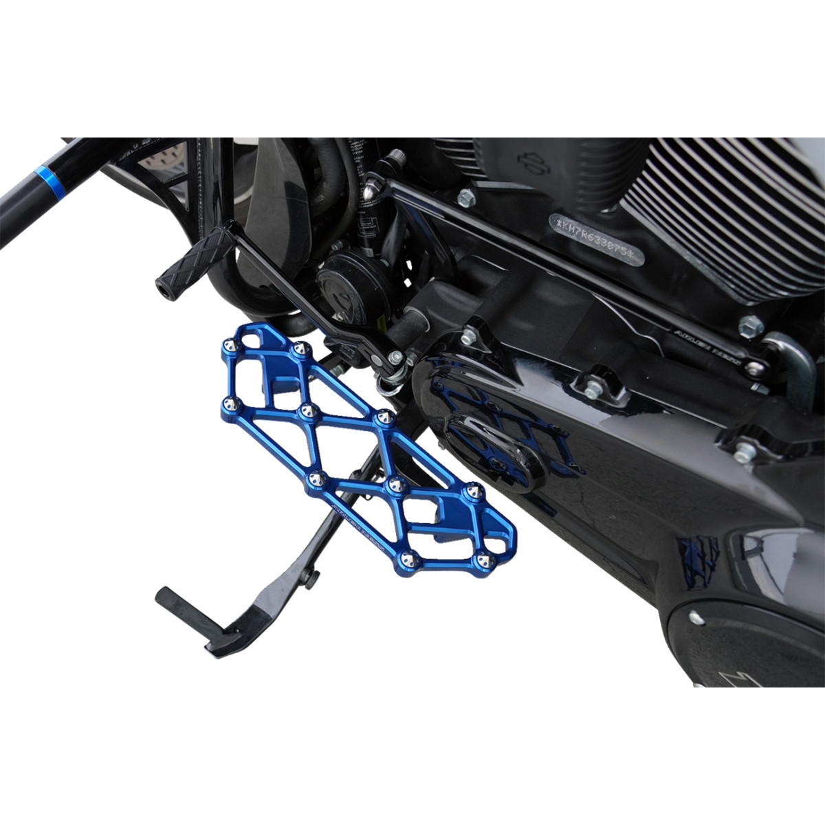 Arlen Ness #410-055 - Diamond Floorboards - Driver - Blue