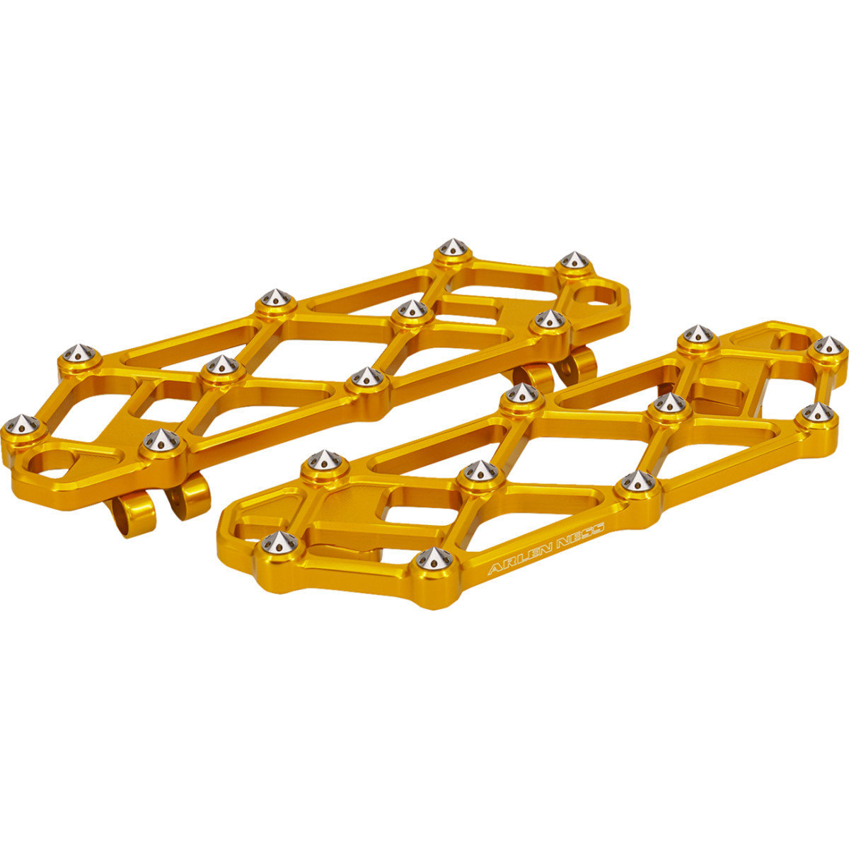 Arlen Ness #410-056 - Diamond Floorboards - Driver - Gold