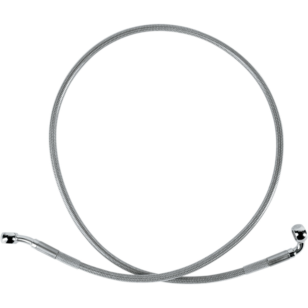 Drag Specialties - Brake Line - Front (Upper) - Stainless Steel