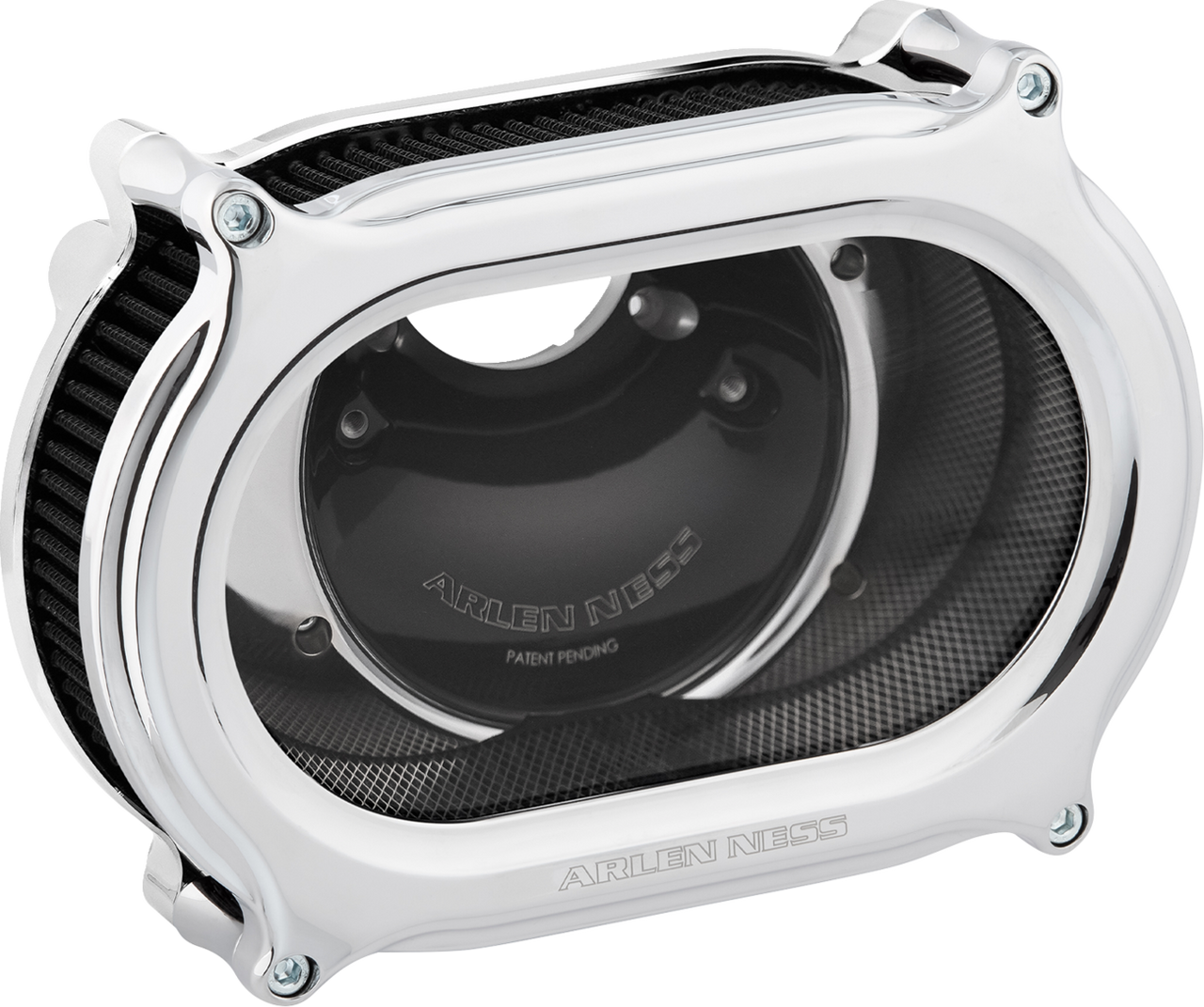 Arlen Ness #600-213 Stage 2 Method Air Cleaner Kit - Chrome