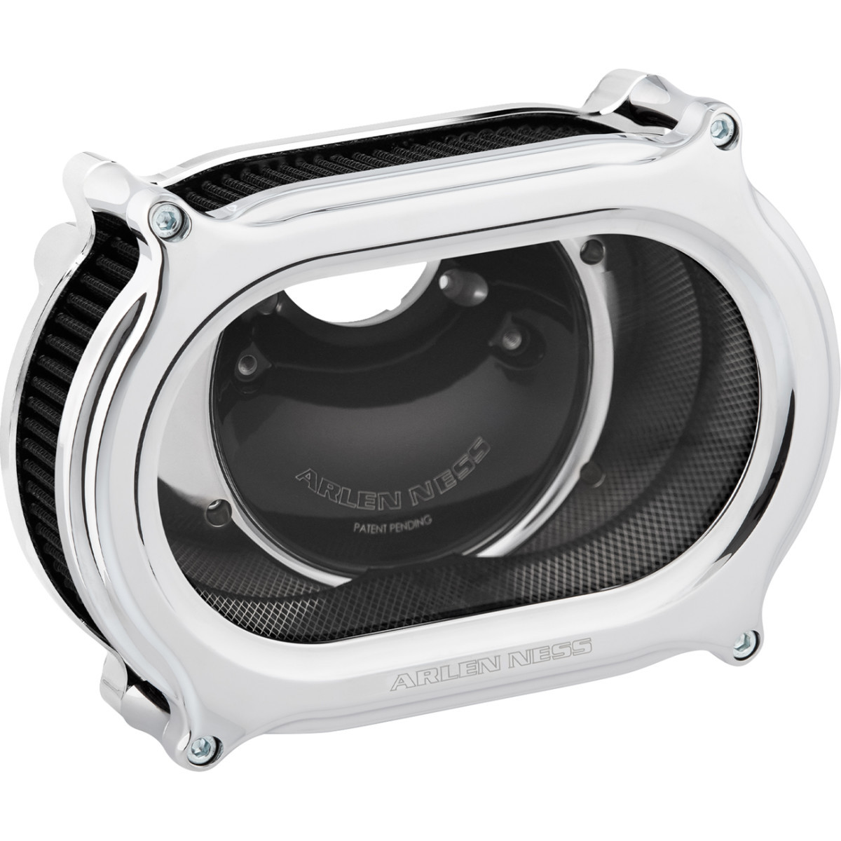 Arlen Ness #600-213 - Stage 2 Method™ Air Cleaner Kit - Chrome