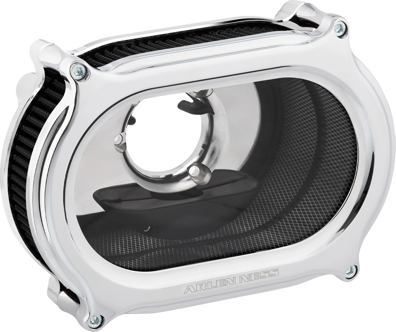 Arlen Ness #600-251 Stage 2 Method Air Cleaner Kit - Chrome