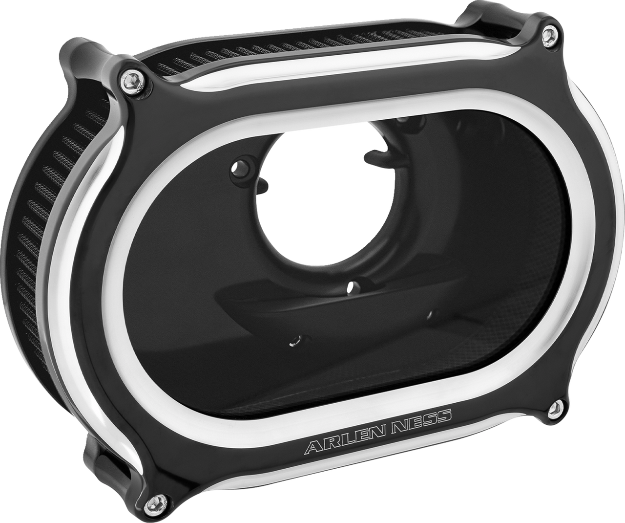 Arlen Ness #600-252 Stage 2 Method Air Cleaner Kit - Black