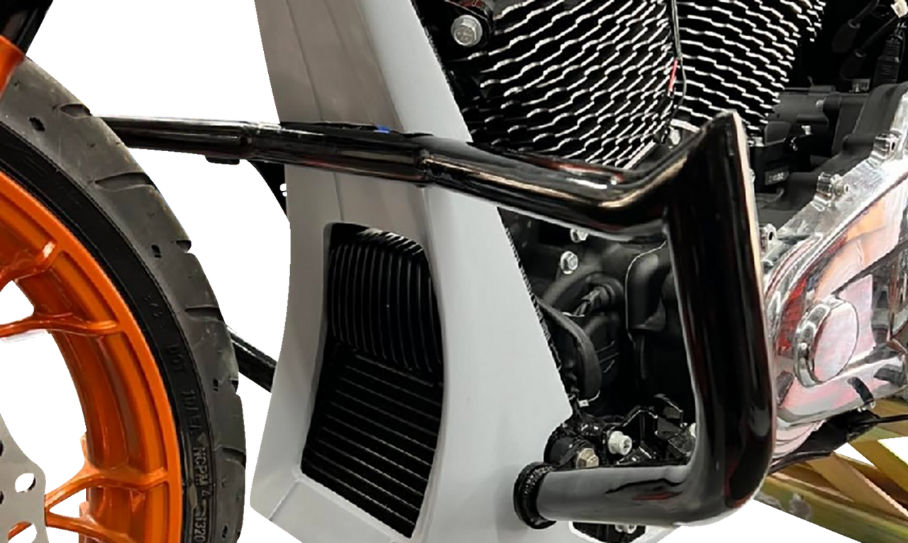 Bagger Nation #PYO:SCS-17L-2PC - Chin Spoiler Swoop - 2 Pc - For Mini Monkey Engine Guards