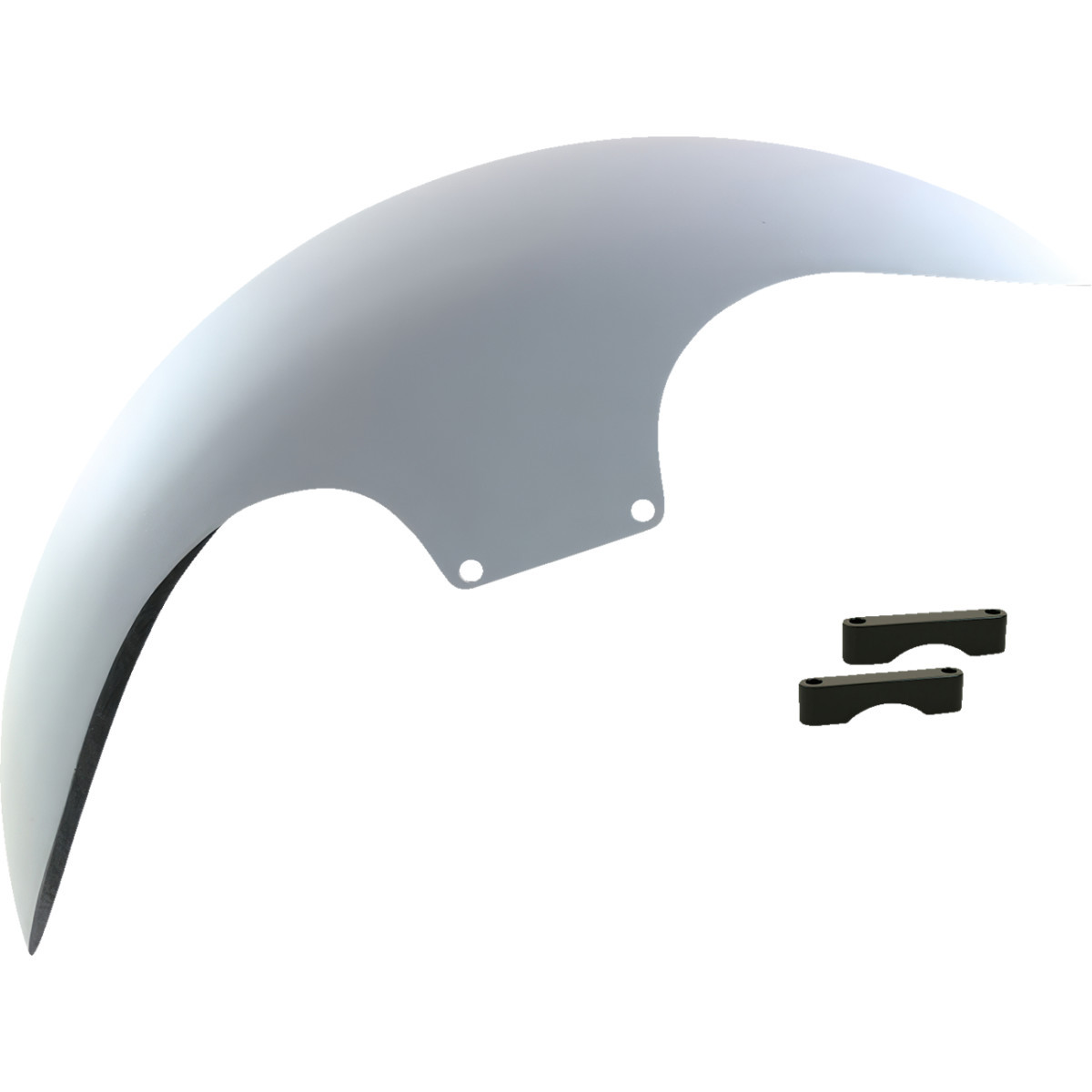 Paul Yaffe Bagger Nation #PYO:CAFE-19-13E-B-C - Cafe Front Fender - 19" - Black Spacers