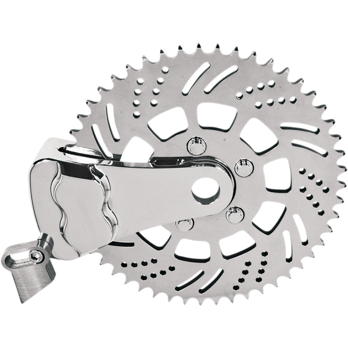 Hawg Halters #RKSBLCC351 - Sprocket Brake Caliper - Left - Chrome