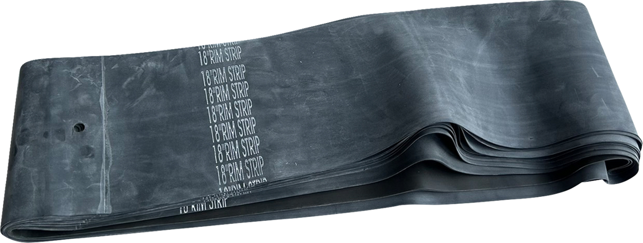 Drag Specialties Rim Strip - 18" x 6-1/2" - Center Valve Hole - 10 Pack