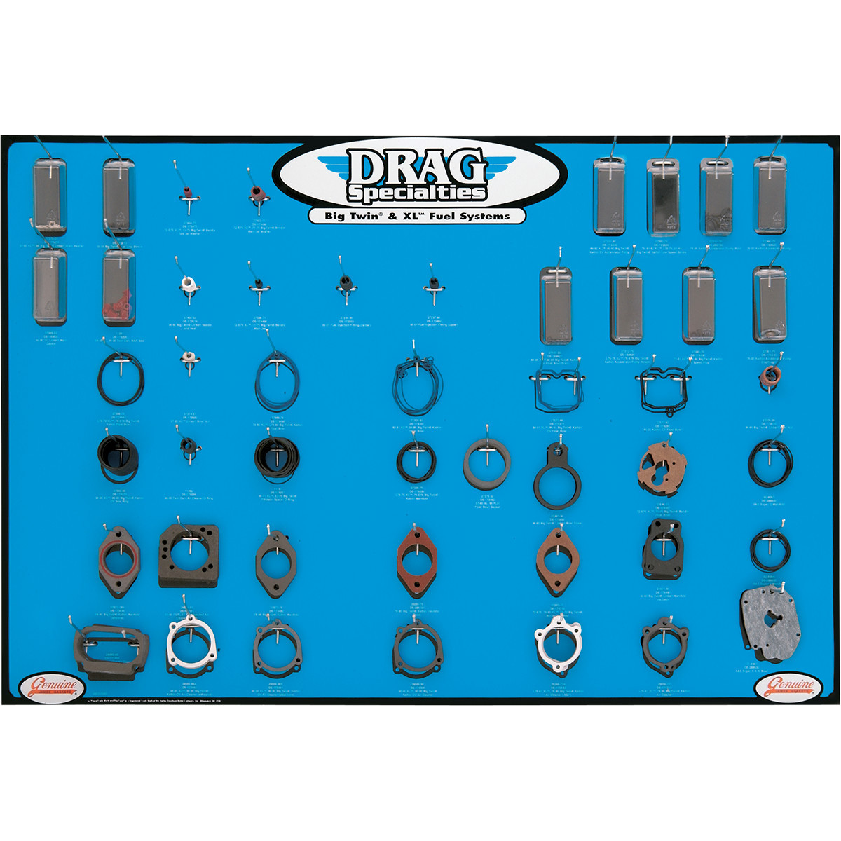 Drag Specialties - Gasket, Seal, and O-ring Display - '99-'06 Twin-Cam Fuel Systems