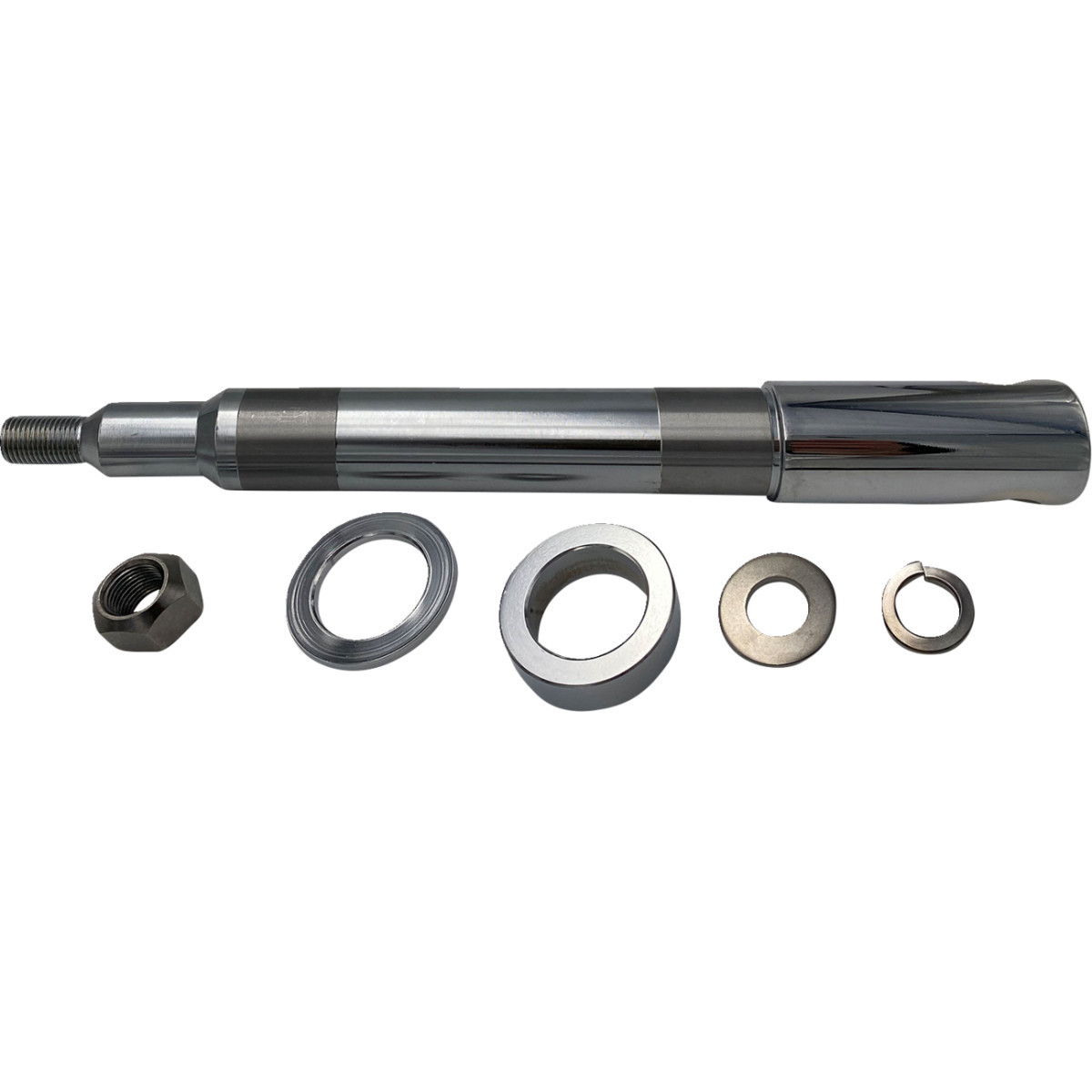 Drag Specialties - Axle Kit - Front - Chrome - '04-'05 Dyna