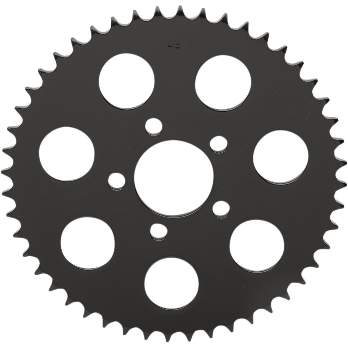 Drag Specialties - Rear Sprocket - Flat - 48 Tooth - Gloss Black - Big Twin
