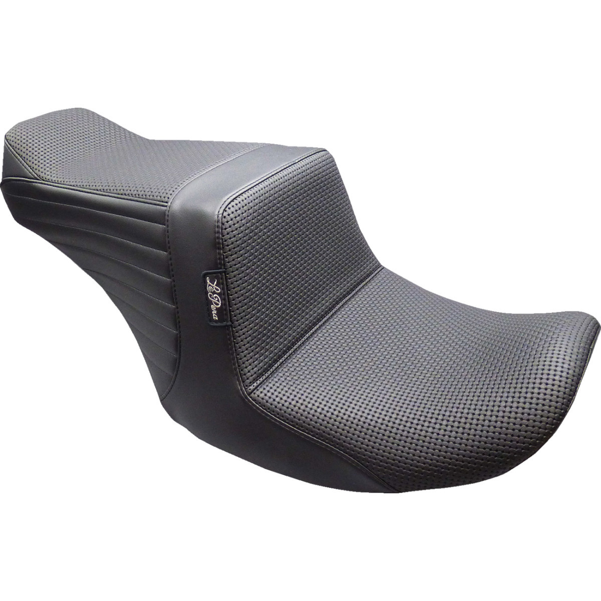 LE Pera #LVU-587BW - Tailwhip Up Front Seat - Basketweave - FLT/FLH '23-'25