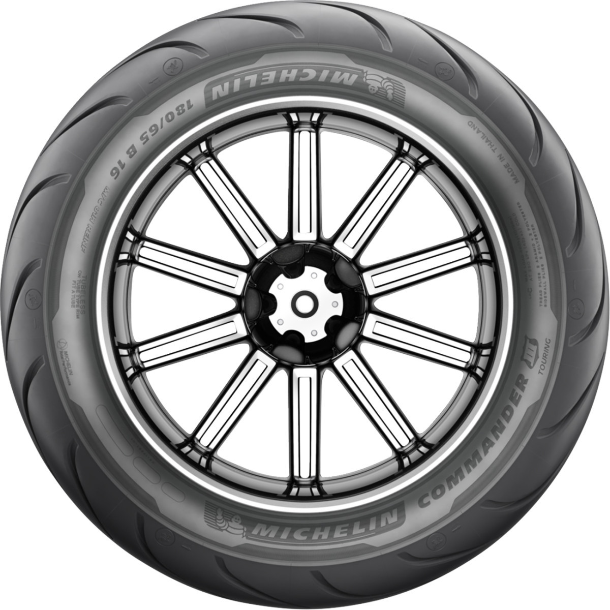 Michelin #21372 - Tire - Commander III - Rear - 180/55B18 - 80H