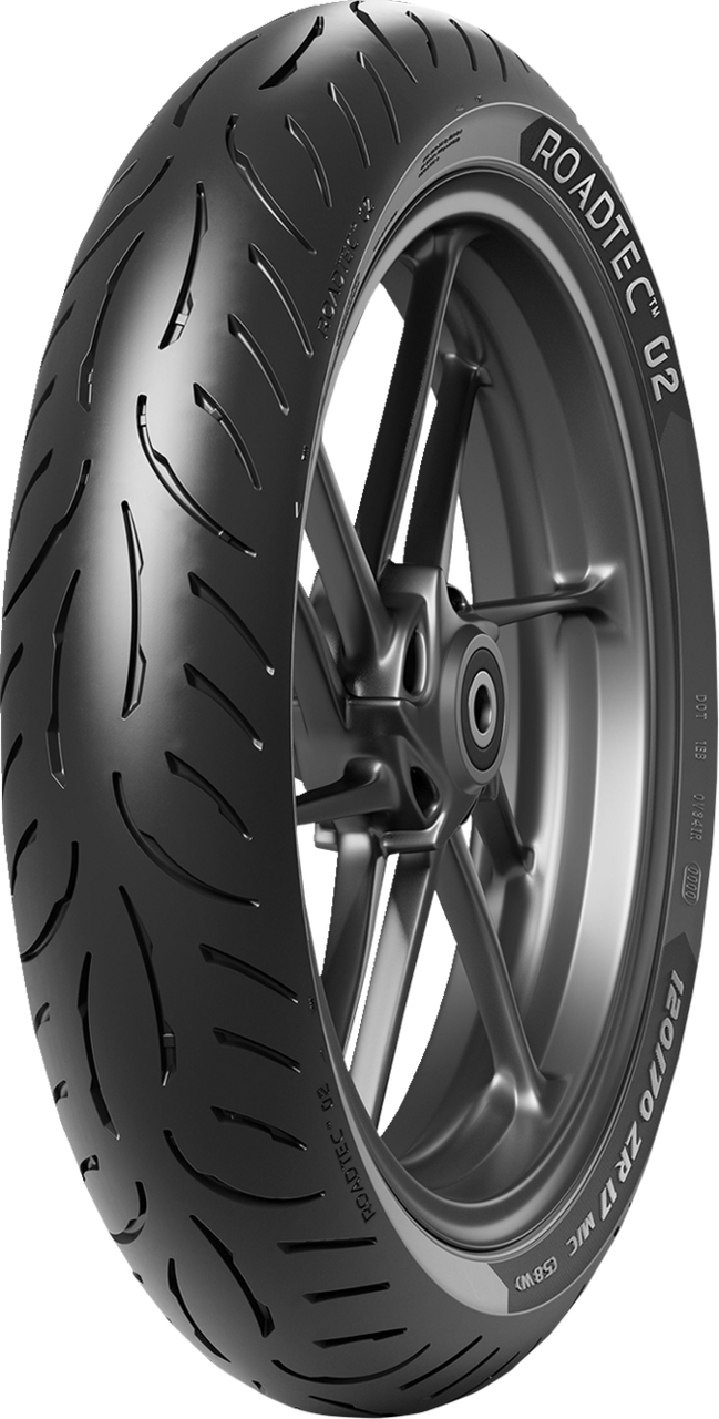 Metzeler Tire - Roadtec 02 - Front - 120/70ZR17 - (58W)