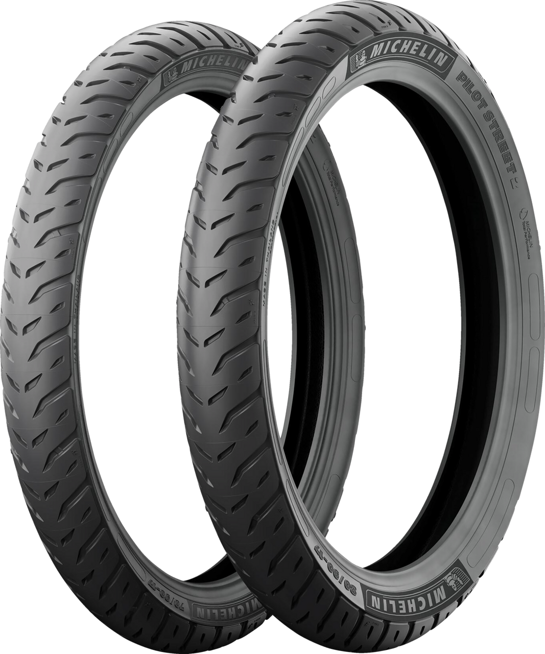 Michelin Tire - Pilot Street 2 - Front/Rear - 100/80-17 - 52S