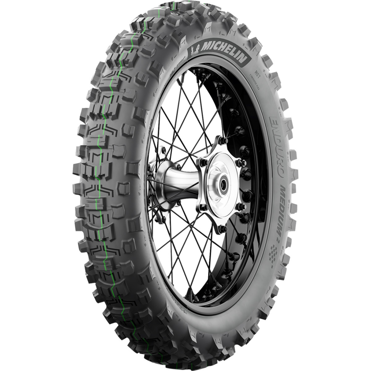 Michelin #68438 - Tire - Enduro Medium 2 - Rear - 120/90-18 - 65M