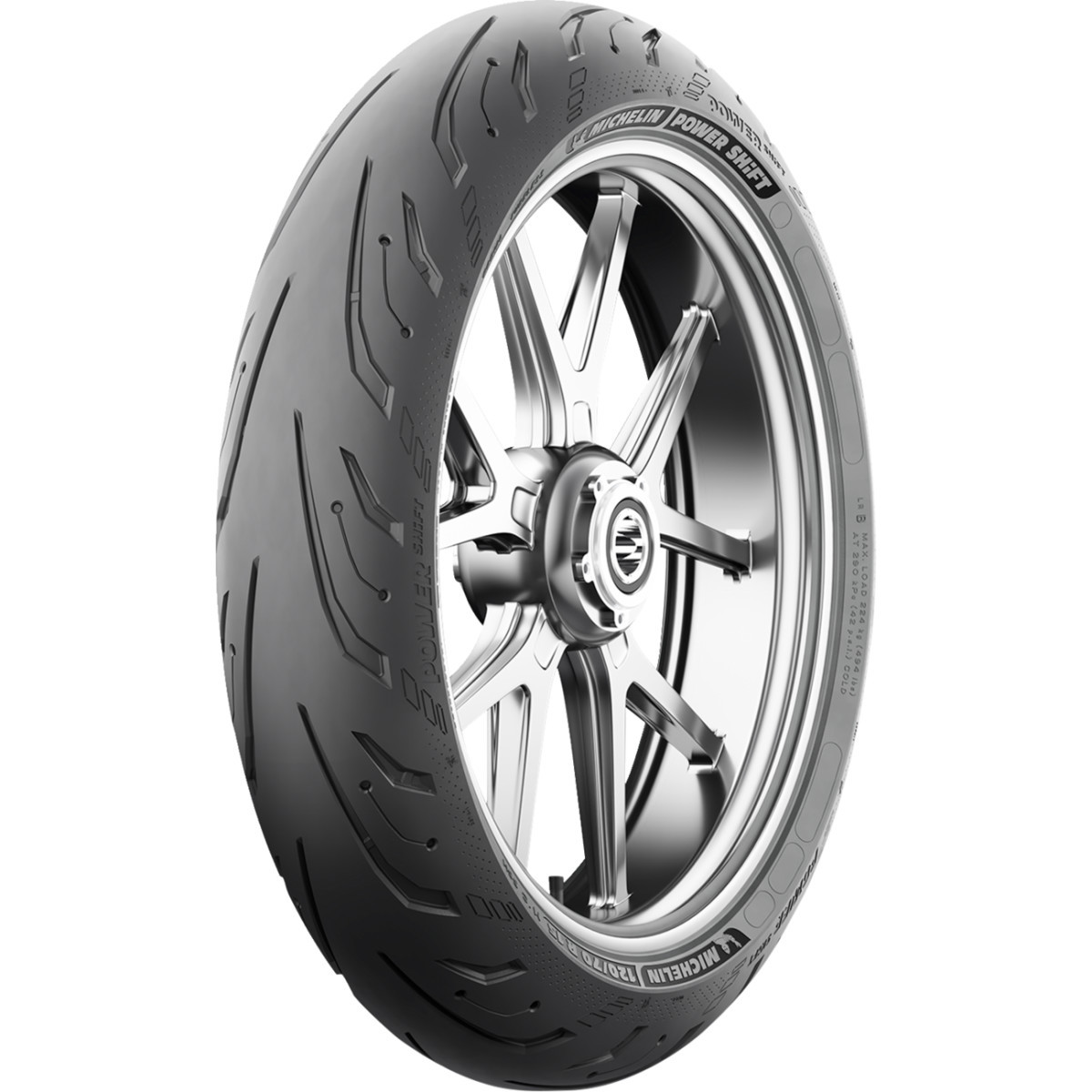 Michelin #54607 - Tire - Power Shift - Front - 120/70R15 - 56H