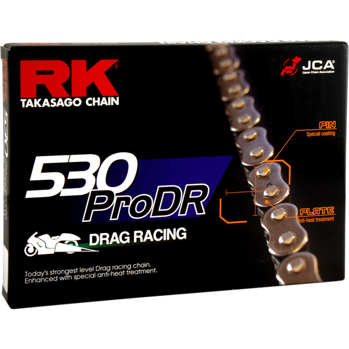 RK #530PRODR-120 - 530 ProDR - Drag Racing Chain - 120 Links