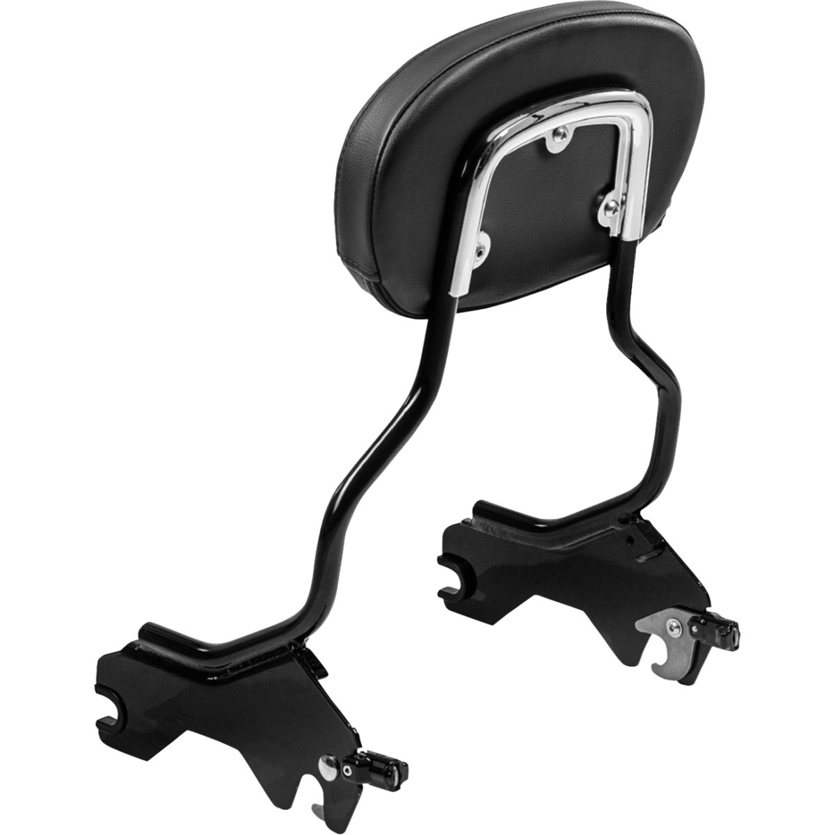 Saddlemen #15725C - Sissy Bar Pad Bracket - Chrome