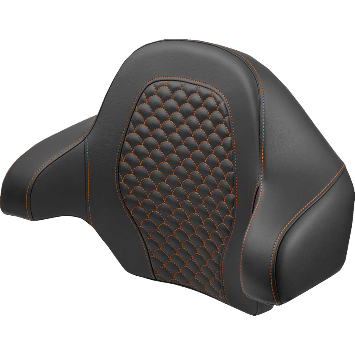 Saddlemen #814-07-20903 - Tour Pak - Dragon Scale - Orange Stitch - FLH/FLT '14-'24