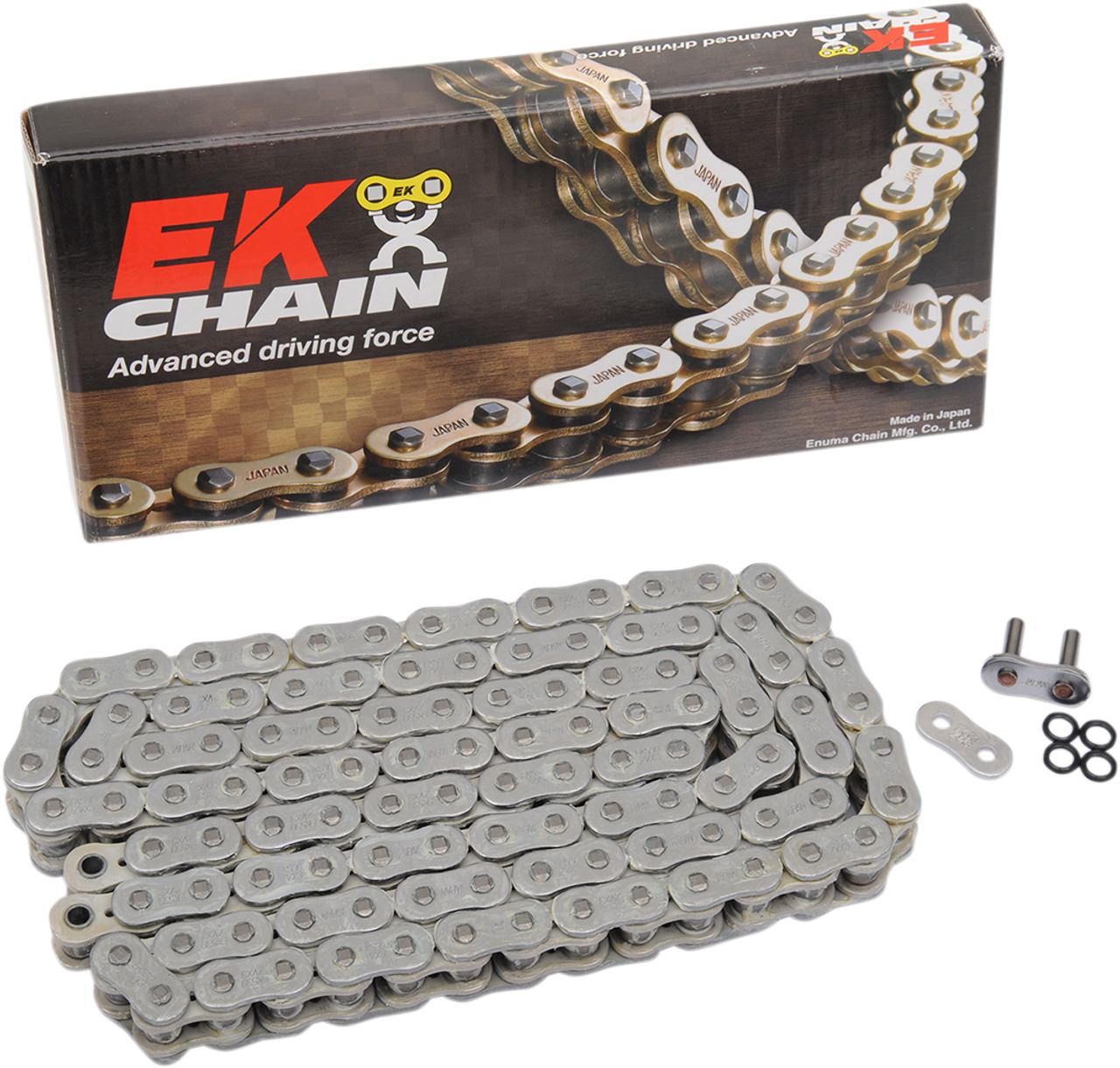 520 ZVX3 - Sportbike Chain - 120 Links - Chrome