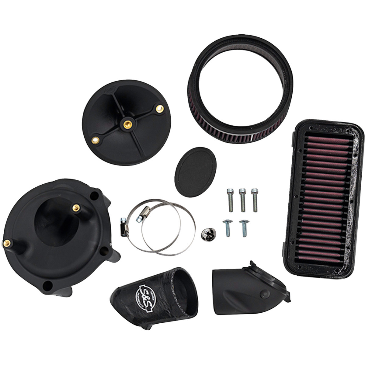 S&S Cycle #170-0828 - Stealth Air Cleaner Kit without Cover - Indian