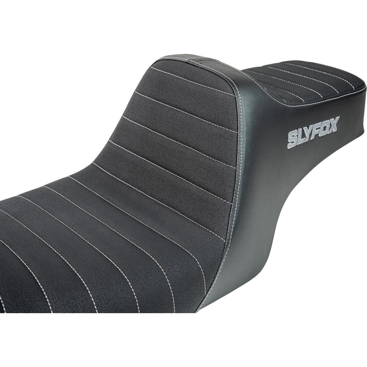 Slyfox #4702B-SlyFox - High Noon Seat - Vinyl - Classic Stitch - Gray Logo - FL '97-'07