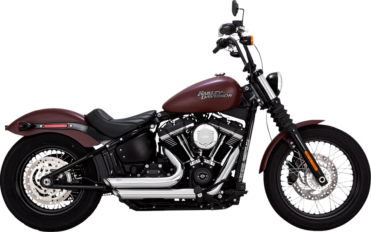 Vance & Hines #17333-22 - Shortshots Staggered PCX Exhaust System - Chrome