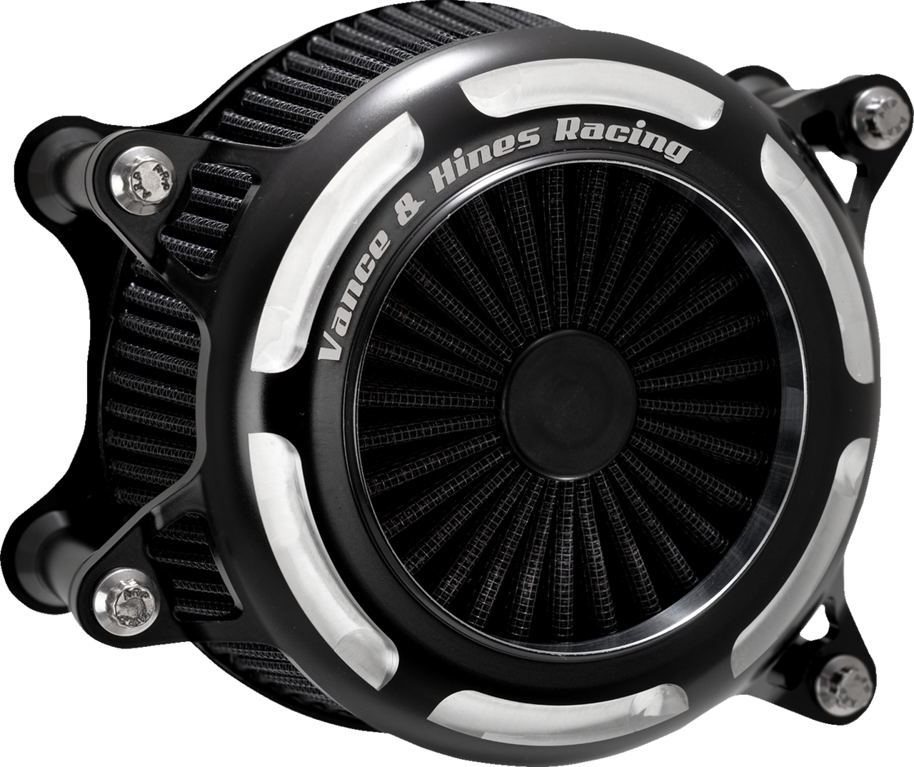 Vance & Hines #41117 - V02 Onyx Air Intake Kit - Black Contrast