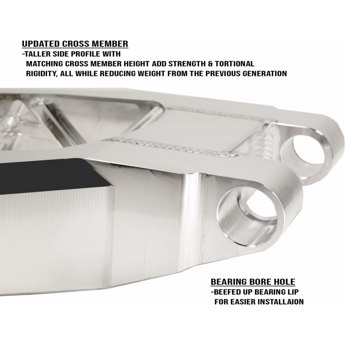 Alloy ART #SA-09 - Swingarm - The Swinger - '09-'23 FLHT/FLHR/FLHX/FLTRX/FLTRU/FLTRK
